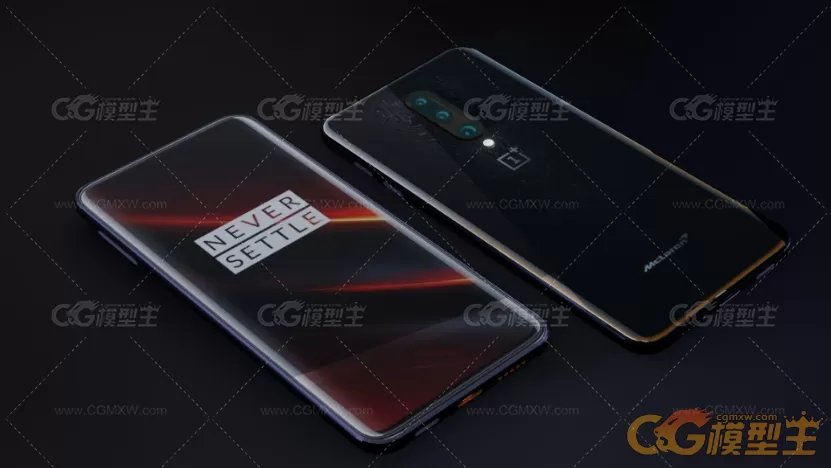 OnePlus 7 Pro手机3d模型-11