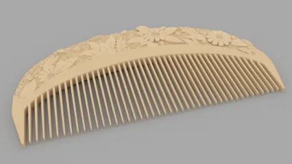 梳子3D模型