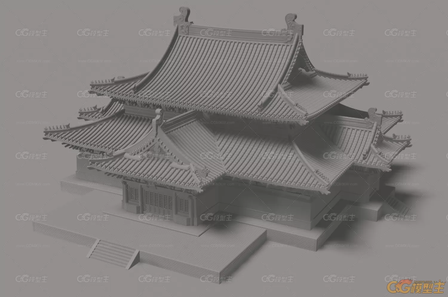 原创3D打印摩尼殿，创意家居摆件！下载完文件直接交由淘宝3D打印然后自行上色即可-4