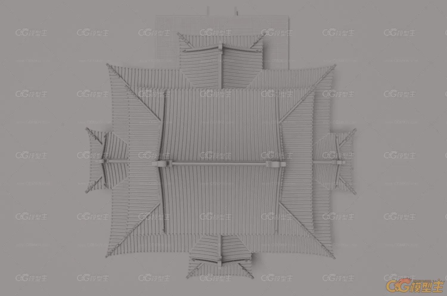 原创3D打印摩尼殿，创意家居摆件！下载完文件直接交由淘宝3D打印然后自行上色即可-6