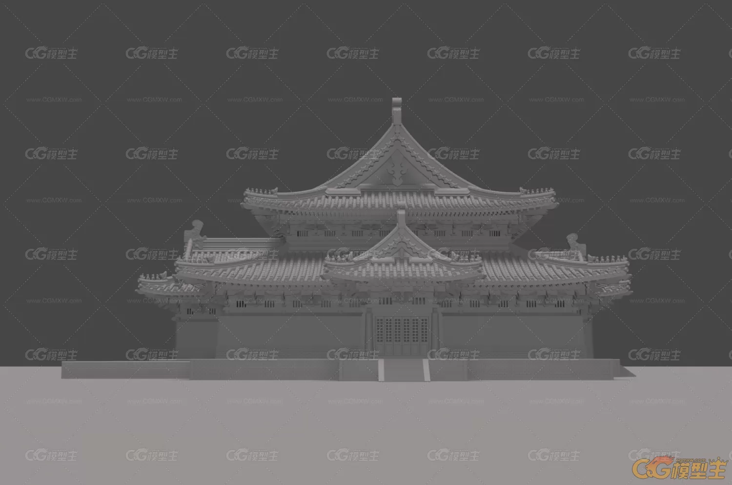 原创3D打印摩尼殿，创意家居摆件！下载完文件直接交由淘宝3D打印然后自行上色即可-7