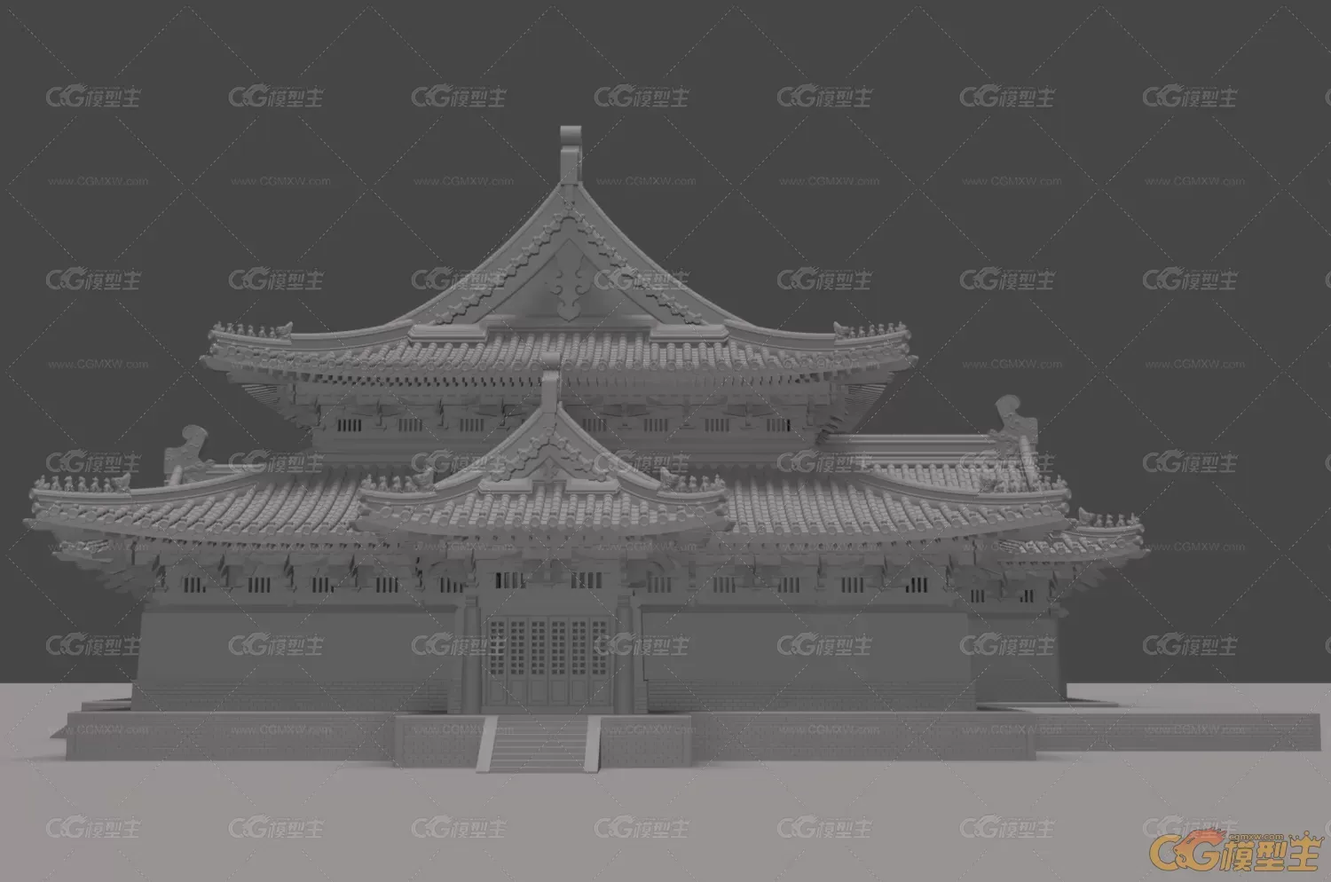 原创3D打印摩尼殿，创意家居摆件！下载完文件直接交由淘宝3D打印然后自行上色即可-9