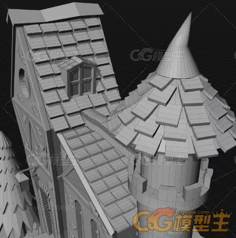 魔法屋3D模型-8