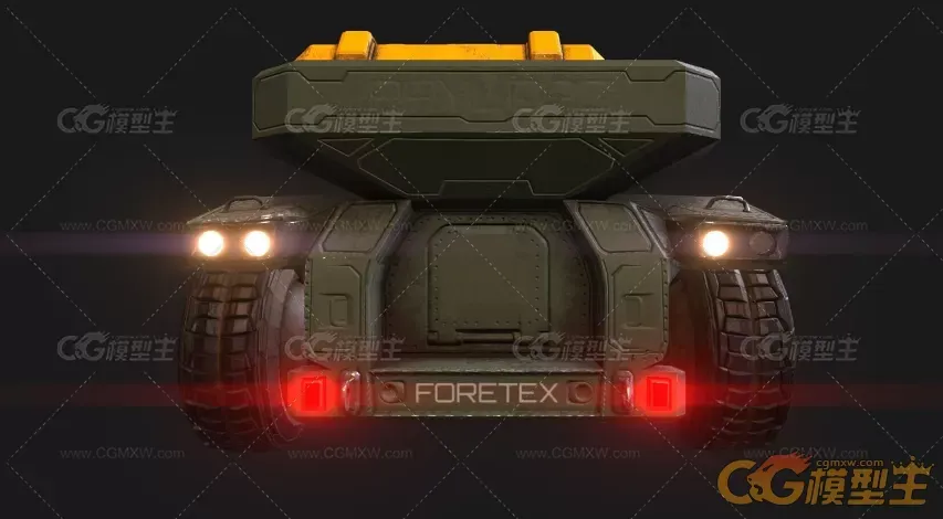 装甲车，战车，武装车辆3D模型-5