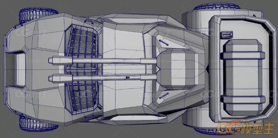 装甲车，战车，武装车辆3D模型-12