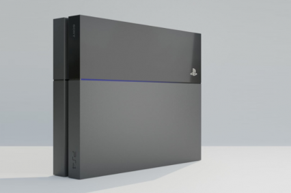 PS4游戏机3D模型