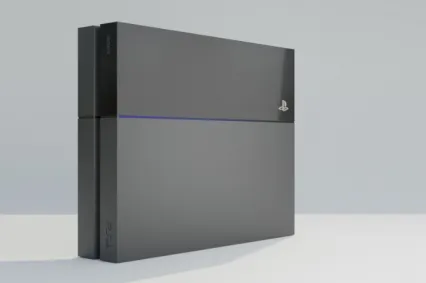 PS4游戏机3D模型
