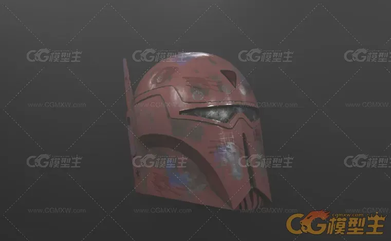 次世代材质头盔3D模型-1