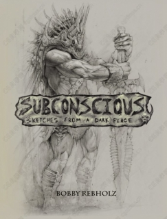 Subconscious Sketches from a Dark Place怪物线稿设定画集126P