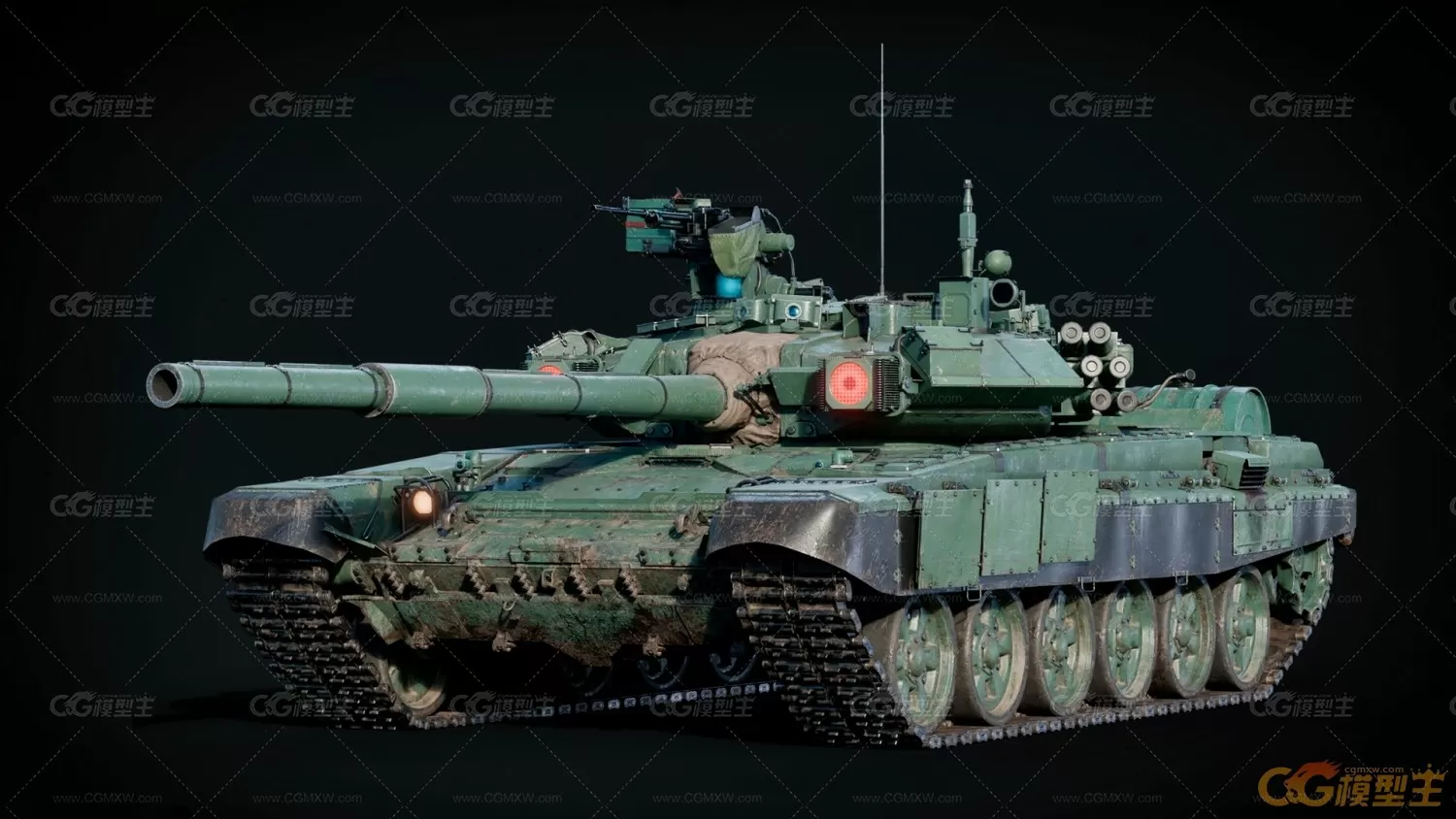 T-90A MBT Tank-1