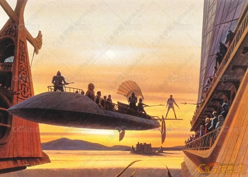 科幻电影星球大战-The Art of Ralph McQuarrie Artbox的设定集-3