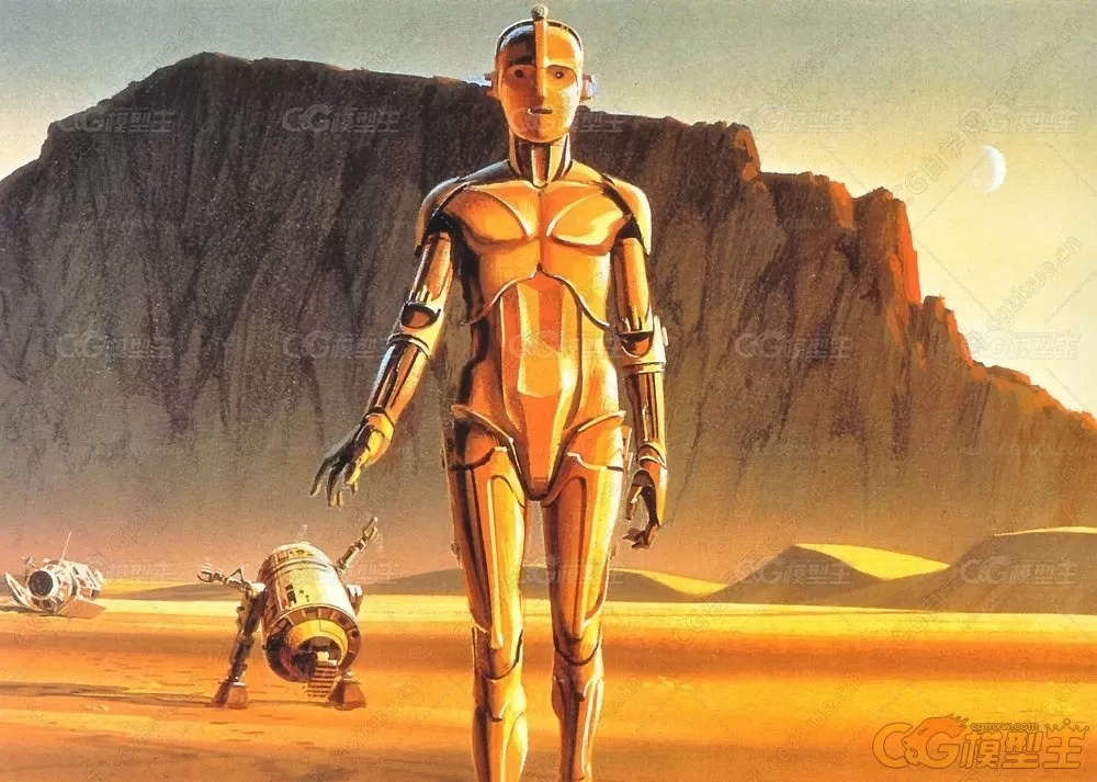 科幻电影星球大战-The Art of Ralph McQuarrie Artbox的设定集-6