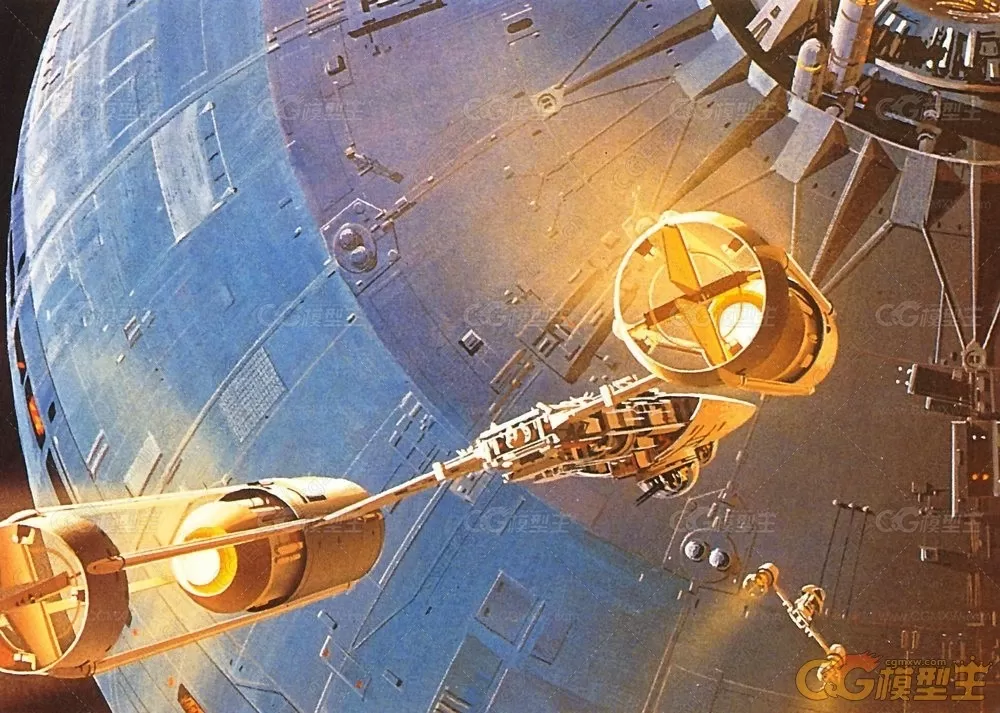 科幻电影星球大战-The Art of Ralph McQuarrie Artbox的设定集-7