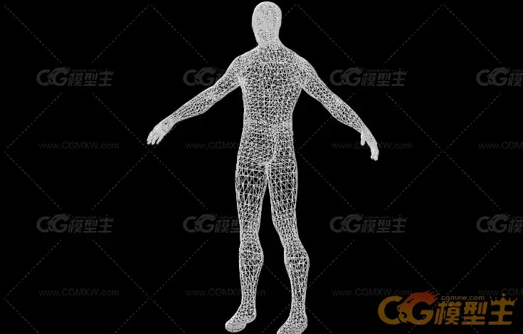 已绑定的漫威蜘蛛侠3D模型-8