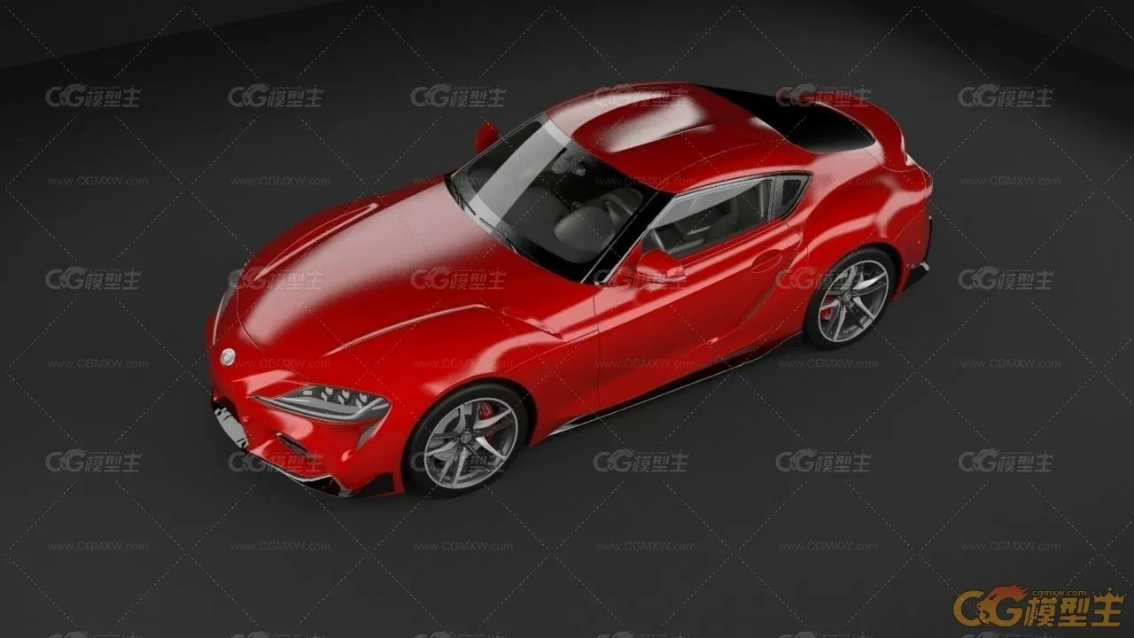 丰田Supra 2019 3D模型3D模型-1