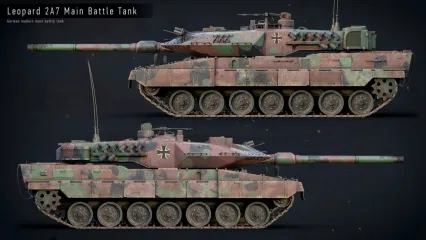 豹2A7德国坦克