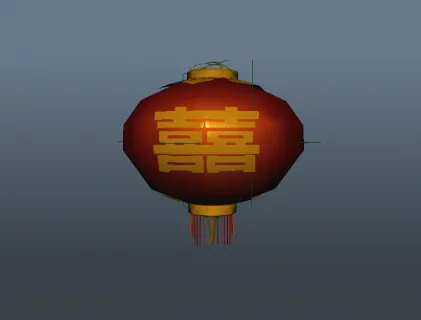 灯笼maya模型
