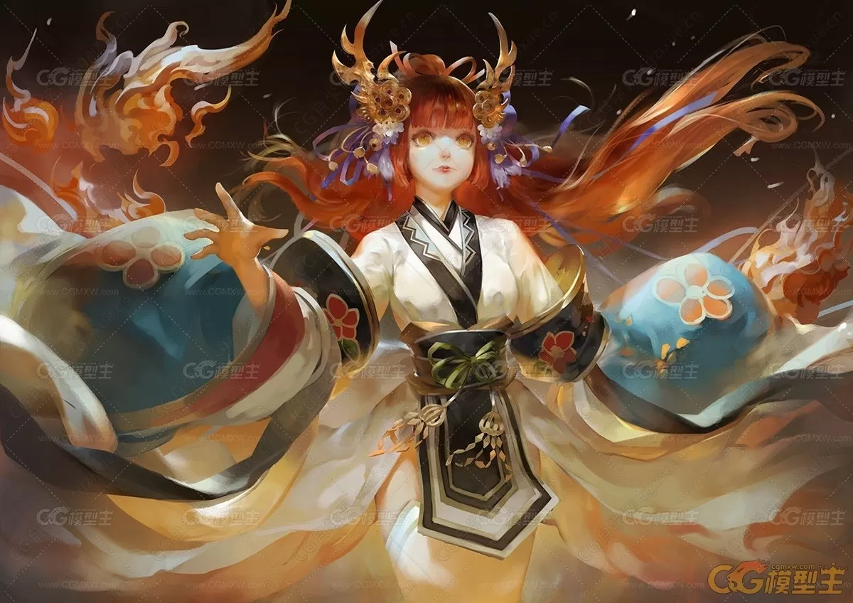 风格独特的插画师陽春p站美图精选-1