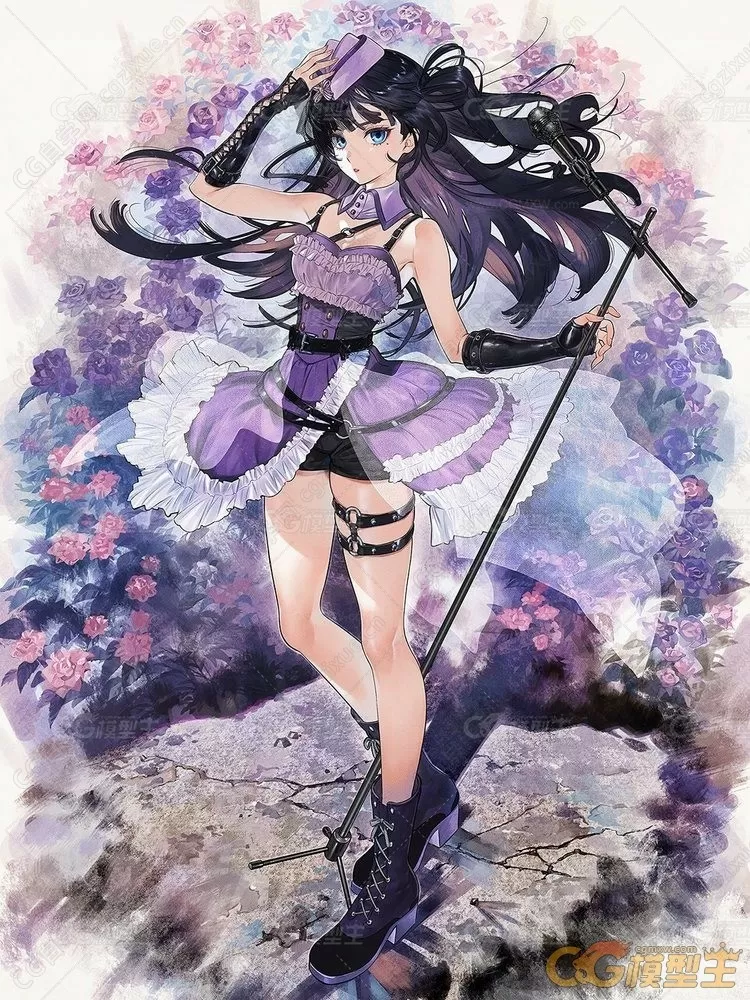 P站画师海岛千本青春洋溢的少女插画870P-2