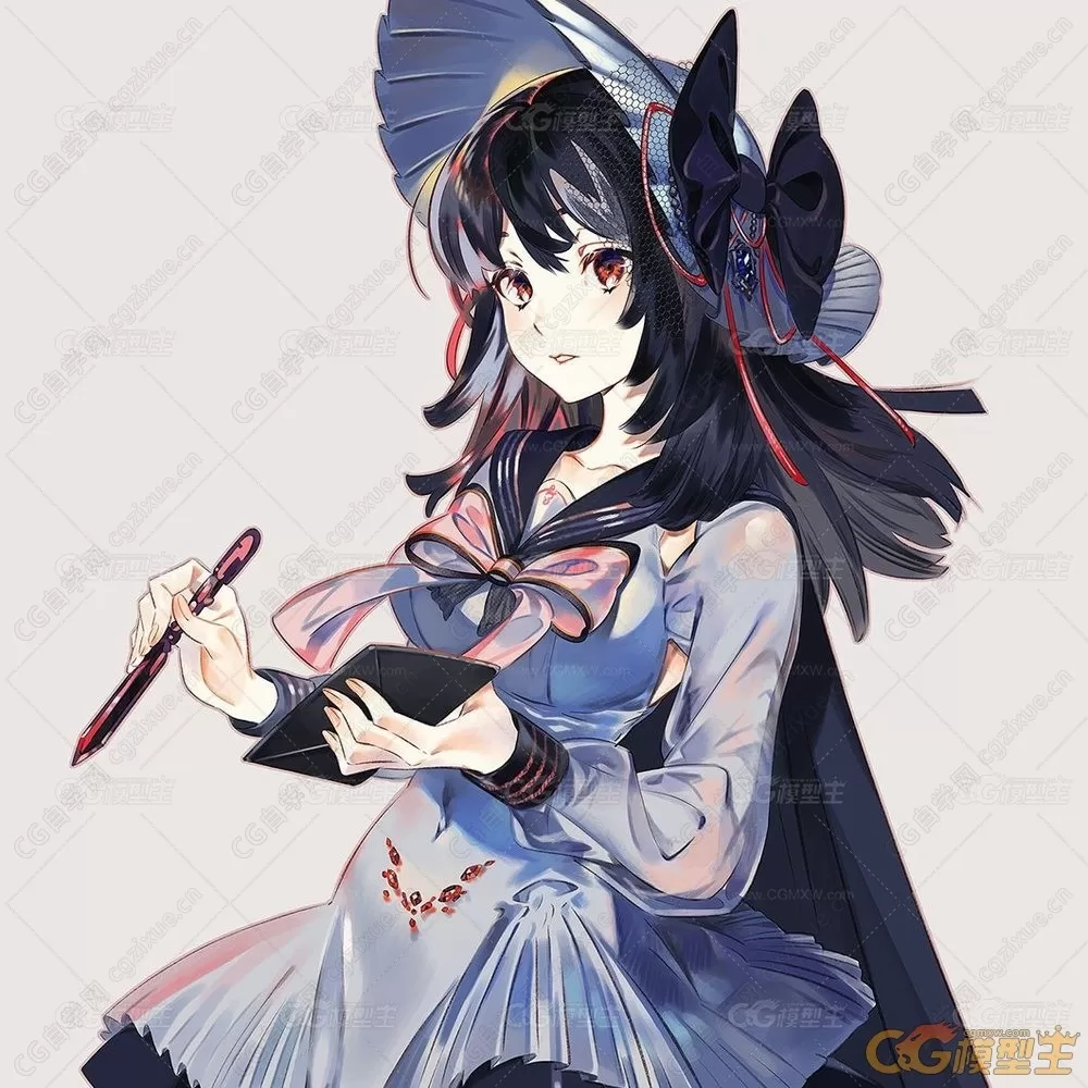 P站画师海岛千本青春洋溢的少女插画870P-6