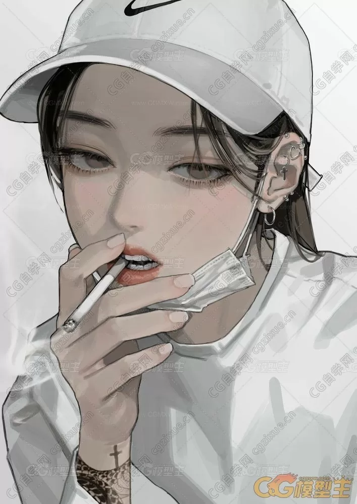 P站画师eriol_S2的推特唯美插画作品60P-6