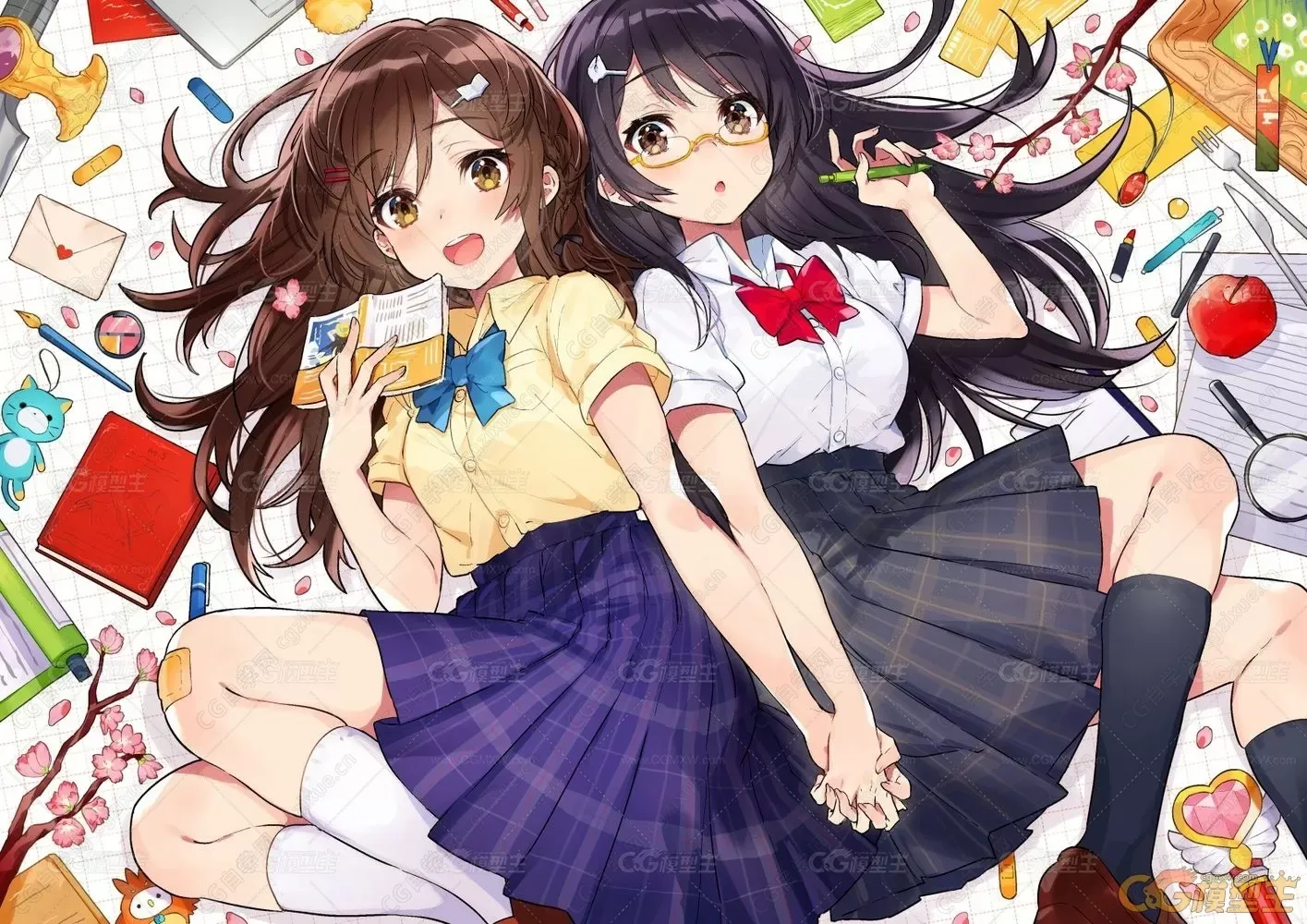 色彩缤纷的视觉冲击Mika Pikazo画师p站美图特辑848P-1
