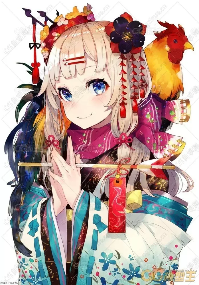 色彩缤纷的视觉冲击Mika Pikazo画师p站美图特辑848P-4