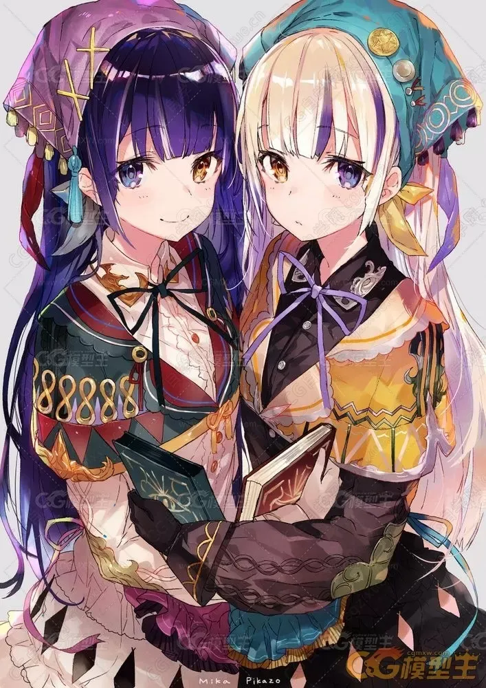 色彩缤纷的视觉冲击Mika Pikazo画师p站美图特辑848P-5