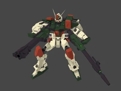 暴风机甲战士3D模型下载