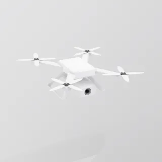 【3D模型】无人机，小型无人机模型