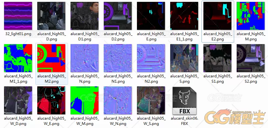 3D游戏角色 模型 MOL英雄-3