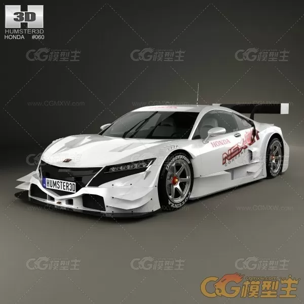 【车模型】汽车，豪车，跑车，赛车，Honda NSX GT 本田-1