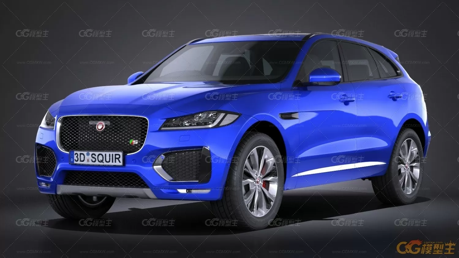 【车模型】汽车，豪车，跑车，赛车，Jaguar FPace S 捷豹-1