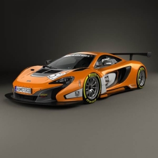 【车模型】汽车，豪车，跑车，赛车，McLaren 650S GT3 迈凯伦