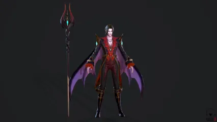 黑衣男法师
