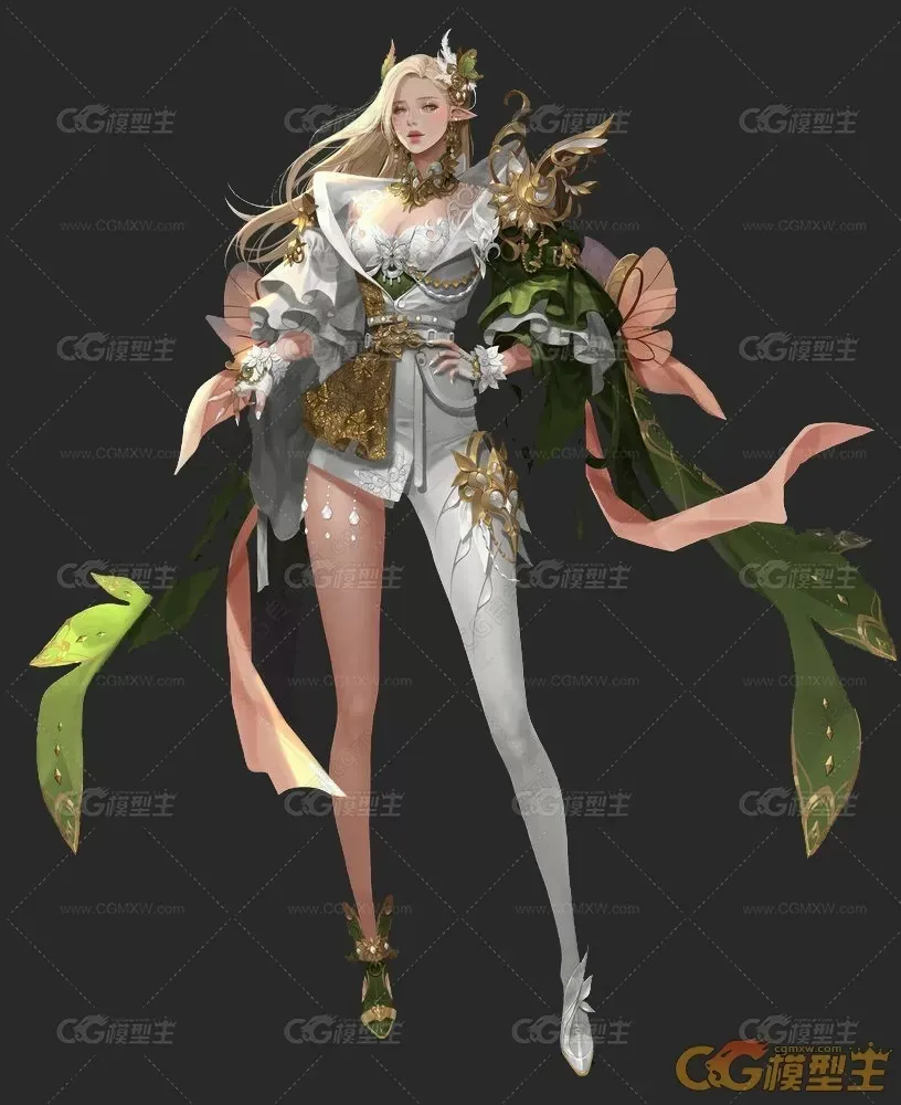coco kim韩国画师游戏角色概念原画作品-5