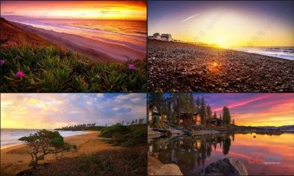 自然 城市 建筑外景1环境贴图749P