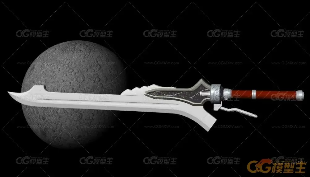 游戏兵器3dmax模型下载！刀冷兵器武器3dmax模型下载！-1