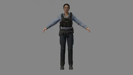 女警察