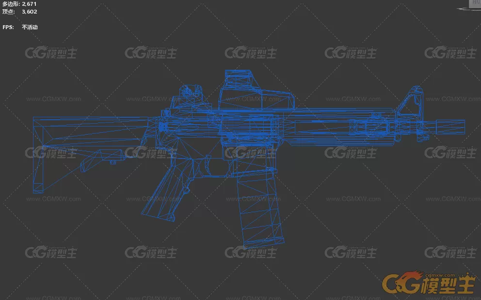 M4A1自动步枪 全息瞄准器-3