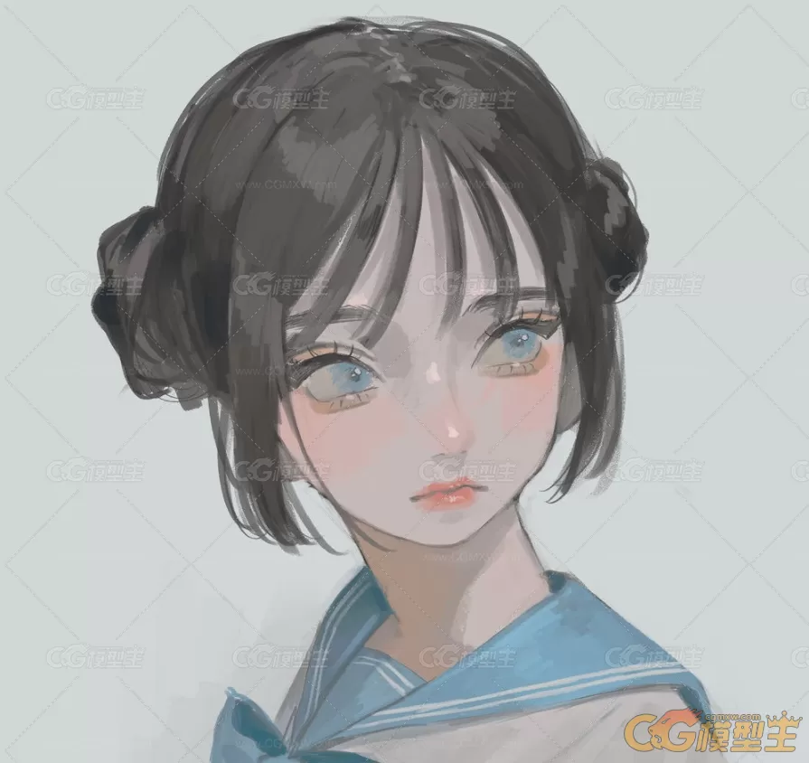 喜欢这种风格吗?yudouhu画师p站美图精选-1