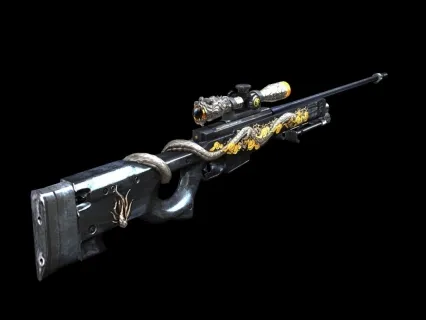 穿越火线武器一把天龙狙闪3dmax模型下载！霸气的虐全服枪械武器天龙狙闪3dmax模型 ！