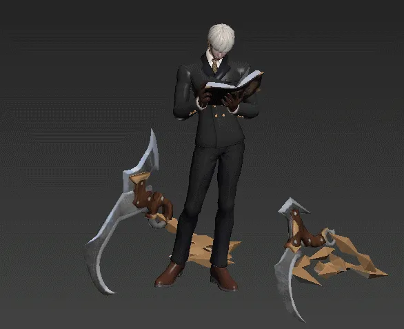 男魔法师 魔法书 看书的男孩