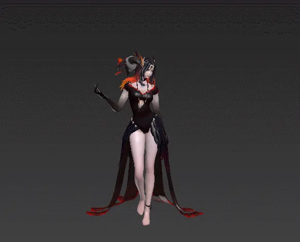 恶魔女孩和烈焰鸟-1