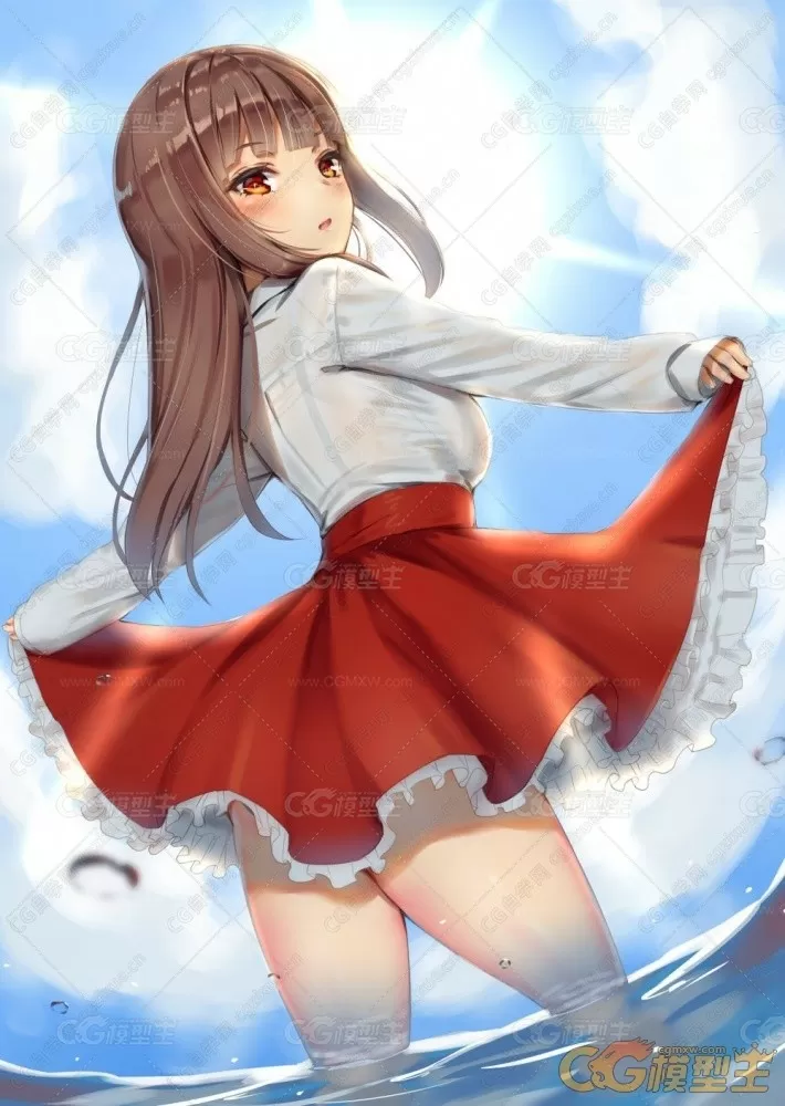 P站画师れいなま甜美的二次元美女插画集-3