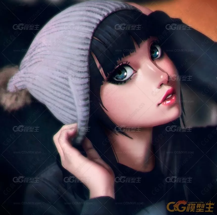 顶级插画NIKlCHEN栩栩如生CG原画作品欣赏-1