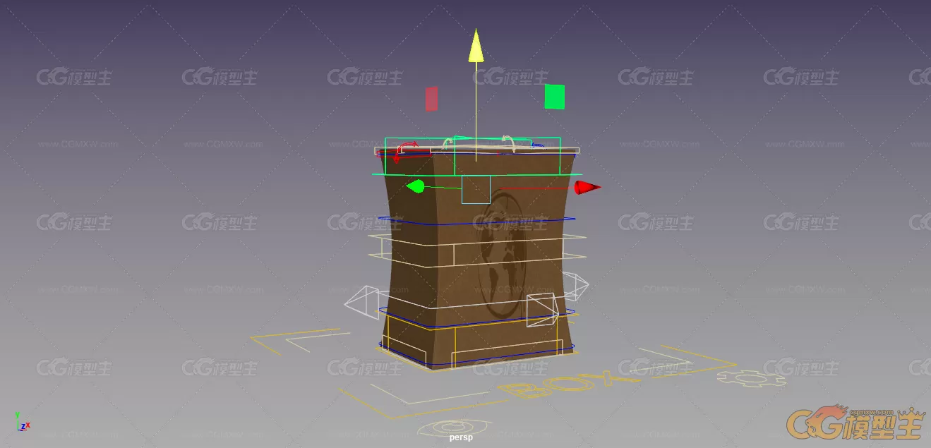 Box Rig | Maya 纸箱子绑定模型分享-2