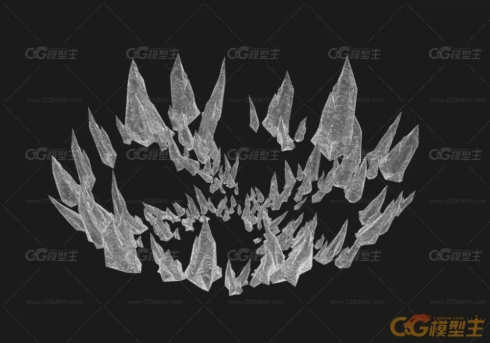 冰椎 冰 多种冰材质-1