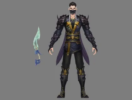 魍魉男cs骨骼绑定
