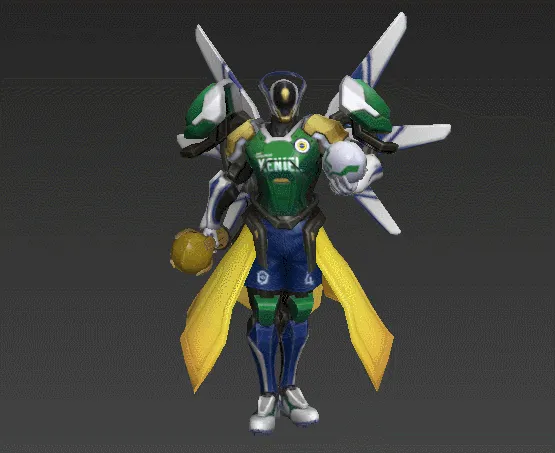 机甲战士模型